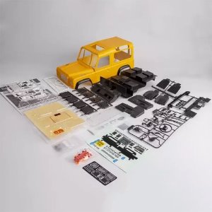 [#LR002] 1/10 Land Rover Defender 90 Hard Body Kit (Painted, DIY Version)