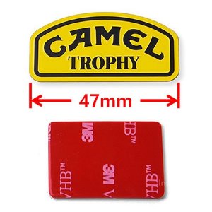 [#GRC/GAX0107B] 1/10 Metal Sticker Camel Trophy Badge LOGO for D90 D110