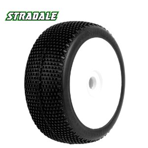 SP 570 STRADALE - 1/8 Buggy Tires w/Inserts (4pcs) SUPER SOFT