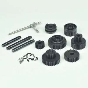 [#97400287] 2 Speed Transmission Metal Gears Set w/Gear Shift Fork (for BC8, UC6, GC4, GC4M, HC4, PG4S, PG4L)