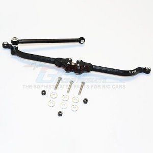 [#MJ160N-BK] Aluminium Adjustable Steering Link (for RR10 Bomber, Wraith, SMT10 Monster Jam AX90055, AX90057)