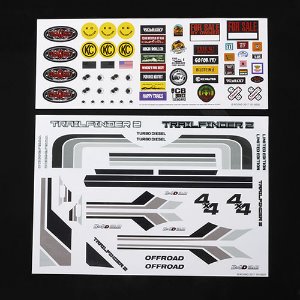[#Z-B0140] Complete Graphic Decal Set for Mojave II 2/4 Door Body