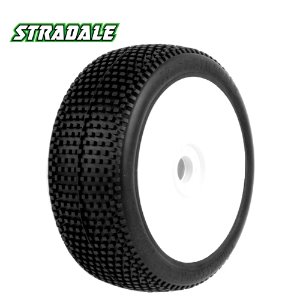 SP 33 STRADALE - 1/8 Buggy Tires w/Inserts (4pcs) FIRM