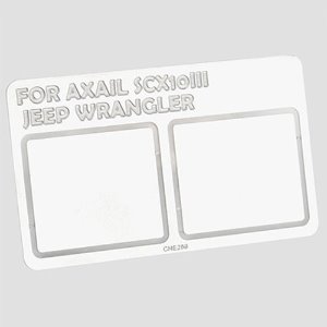 [#VVV-C1141] Mirror Decals for Axial 1/10 SCX10 III Jeep JLU Wrangler