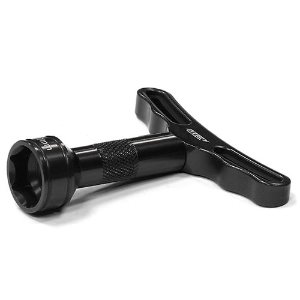[#C24300BLACK] T2 QuickPit 17mm Size Hex Wheel Socket Wrench