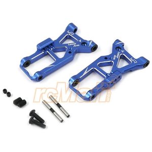 [#TEC4-001DB] Aluminum Front Lower Arm Set Blue For Traxxas Ford GT 4 Tec 2.0