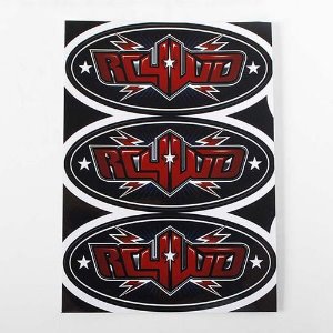 [#Z-L0207] [5장] RC4WD Logo Decal Sheets (101.6 x 45.2mm)