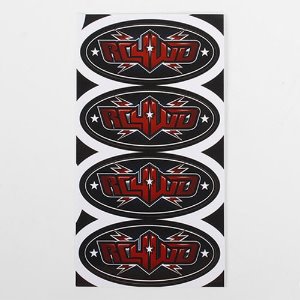 [#Z-L0187] [4장] RC4WD Logo Decal Sheets (50.8 x 22.6mm)