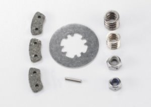 AX5552X AX5552 Rebuild kit slipper clutch (steel disc/ friction pads (3)/ spring (2)/ pin/ 4.0mm NL (1)/ 5.0mm NL (1))