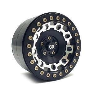 [R30362]2.2 CN11 Aluminum beadlock wheels (Black) (4)