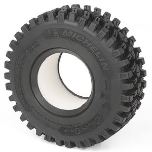 [단종][#Z-T0209] [2개] RC4WD Michelin Cross Grip 2.2&quot; Scale Tires (크기 120.4 x 40.5mm)