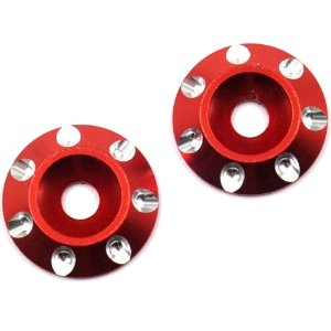 [#SDY-0235RD] [2개] Aluminum Wing Buttons (Red)