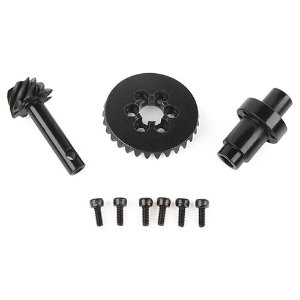 [#Z-G0076] TEQ Ultimate Scale Cast Axle Ring and Pinion Gears W/ Locker