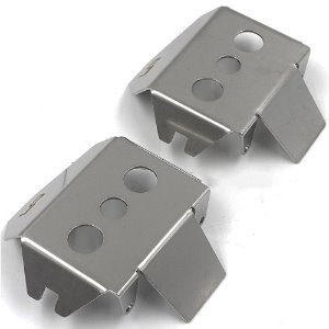 [#AXSC-081] Stainles Steel Front &amp; Rear Differential Protector for Axial SCX6