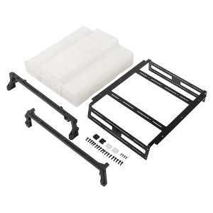 [#VVV-C1169] Overland Bed Rack W/ Rooftop Tent for Axial 1/10 SCX10 III Jeep JT Gladiator