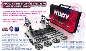 [199220] HUDY SET-UP BAG FOR 1/10 TC CARS - EXCLUSIVE EDITION