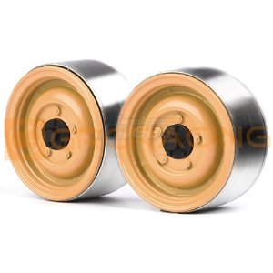 [#GRC/G130CM] [2개] 1.9&quot; Camel Trophy Classic Aluminum Beadlock Wheels for Defender G01