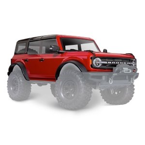 [AX9211R] Body, Ford Bronco (2021), complete, Red (painted)