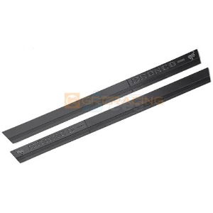 [#GRC/G170CB] Stainless Steel Side Skid Plate for TRX-4 New Bronco 2021 (Black)