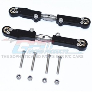 [#MAF057S-BK] Aluminum+Stainless Steel Rear Upper Arm Tie Rod (for Infraction V2)