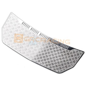 [#GRC/G170ES] Stainless Steel Hood Protective Metal Sticker E for TRX-4 New Bronco 2021 (Silver)