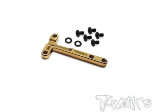 [TE-X4-F-B]Brass Chassis T-bar ( For Xray X4 )