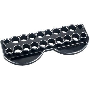 [#BM0289-BLACK] Aluminum RC Tool Stand Holder 20 Holes w/Tray (Black) (크기 230 x 85mm)