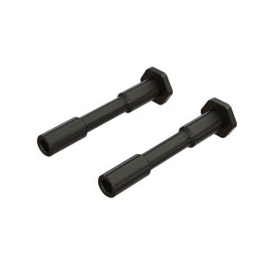 [ARA340186] Steel Steering Post 6x42mm Black (2)