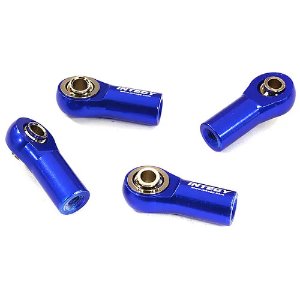 [#C30946BLUE] Alloy Machined M3 Size Short Ball Ends Type Tie Rod Ends, Ball Links L=22mm