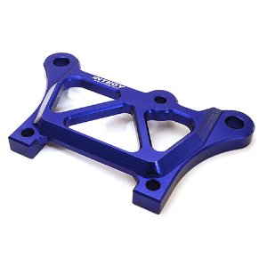 [#C28855BLUE] Billet Machined Top Plate for Losi 1/5 Desert Buggy XL-E (Blue)