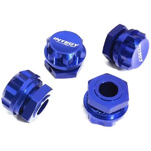 [#C30181BLUE] Billet Machined Wheel Adapters for Arrma 1/7 Limitless All-Road Speed Bash
