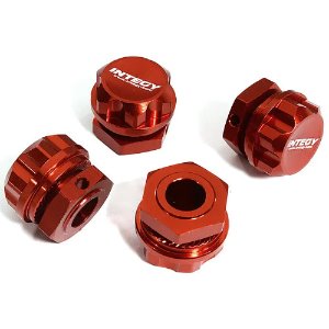 [#C30181RED] Billet Machined Wheel Adapters for Arrma 1/7 Limitless All-Road Speed Bash
