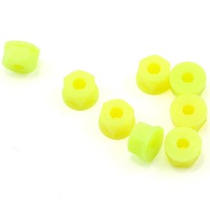 [#70847] [8개] M4 (8-32) Nylon Nuts (Neon Yellow)