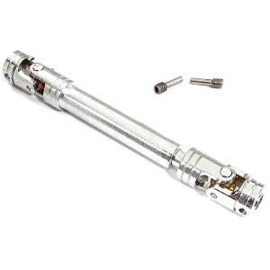 [#C30290] 98-122mm Stainless Alloy Center Drive Shaft w/ 5mm Hole for 1/10 Off-Road Crawler