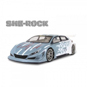 [MTB0417-07]SHE-ROCK Super Light 1/10 EP FWD 190mm BODY
