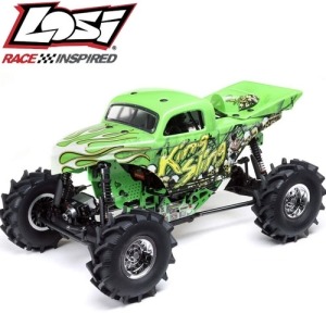 [LOS04024T1]LOSI 1/8 LMT 4WD Solid Axle Mega Truck Brushless RTR, King Sling