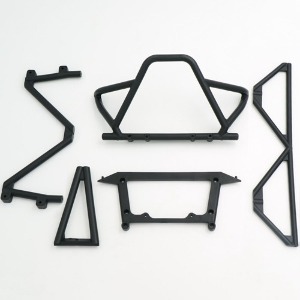 [#97400826] Front Bumper, Face and Battery Tray Hanger (for CROSS-RC UT4)