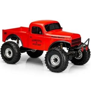 [J-0469]JConcepts Power Master Scale Rock Crawler Body (Clear) (12.3&quot;)