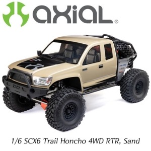 [AXI05001T2]1/6 SCX6 Trail Honcho 4WD RTR, Sand