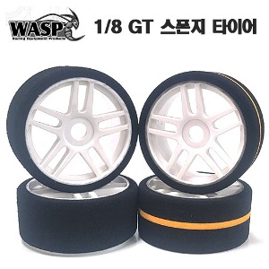 [매장입고]GR-135GT WASP 1/8 GT용 Foam Tire (35) (스폰지타이어.한대분)