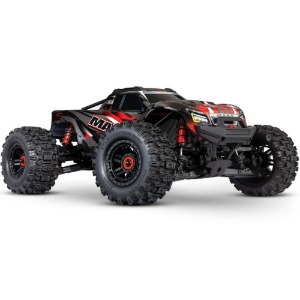 [CB89086-4-RED] [완성품] 1/10 WideMaxx Brushless RTR 4WD Monster Truck (Red) w/TQi 2.4GHz Radio &amp; TSM