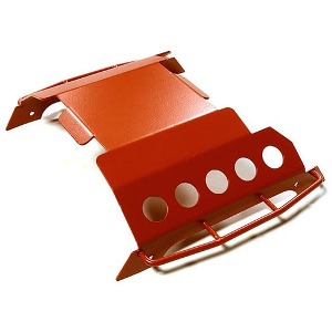 [#C28094RED] Metal Center Skid Plate Protection Guard for Axial 1/10 Wraith 2.2