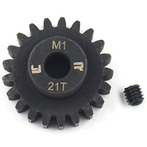 [매장입고][#MG-10011] 21T HD Steel Mod1 Motor Gear Pinion w/5mm Bore