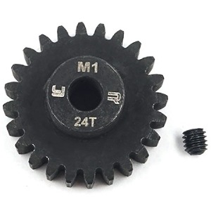 [매장입고][#MG-10014] 24T HD Steel Mod1 Motor Gear Pinion w/5mm Bore
