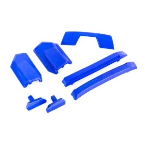 [AX9510X]  Body reinforcement set, blue/ skid pads (roof) (fits #9511 body)