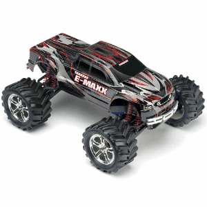 [CB39036-1-BLK] 1/10 E-Maxx Brushed RTR 4WD Monster Truck w/TQi 2.4GHZ