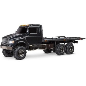 [CB88086-84] Black Flatbed Truck,Hauler w/Winch