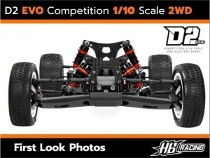 HB204240 HB RACING D2 Evo 1/10 Competition Electric Buggy 2wd
