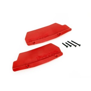 [AX9519R]  Mud guards, rear, red (left and right)/ 3x15 CCS (2)/ 3x25 CCS (2)
