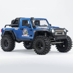 [매장입고][#90100103] [완성품｜2단 미션] 1/8 Rhino EMO-X 4x4 Scale Rock Crawler ARTR (Blue) (크로스알씨 1:8 스케일 트럭)
